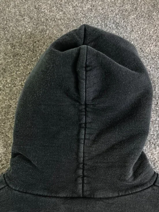 Donnie Darko Hoodie Men Small Black Bunny Hanes Ultimate Cotton Vintage Too Loud - Picture 10 of 11